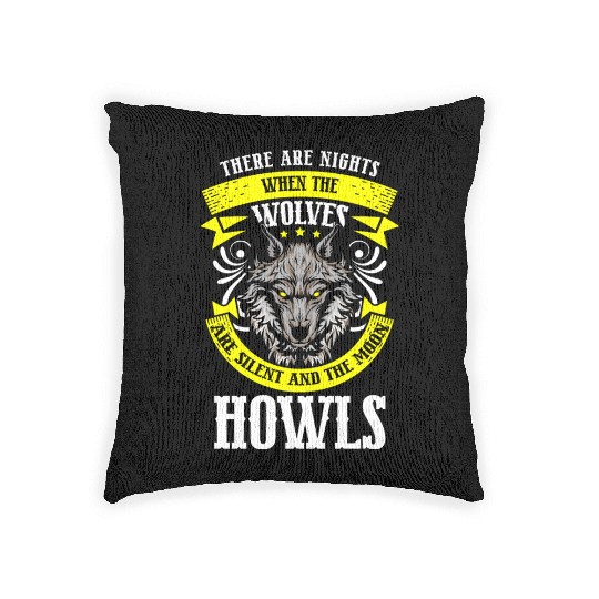 Wolf Pack Wilderness Alpha Woven Pillows