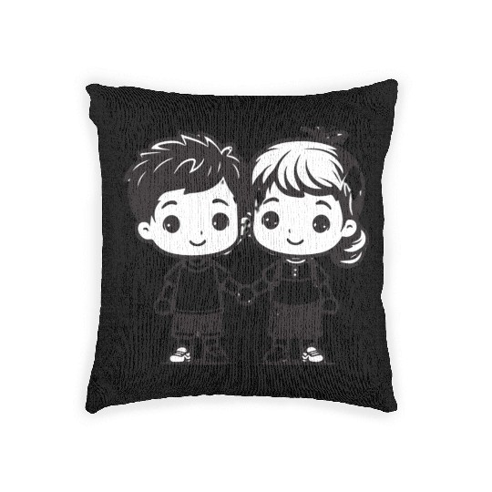 Friendship Day Mug transformed Woven Pillows