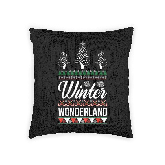 Winter Wonderland Woven Pillows