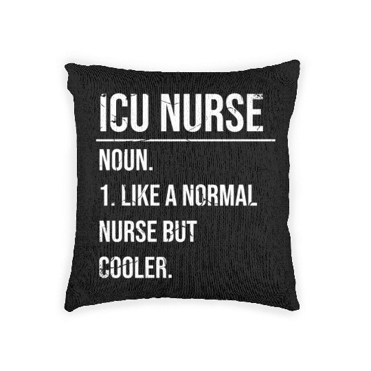 Registered Nurse RN Medical Hospital Healthcare Woven Pillows