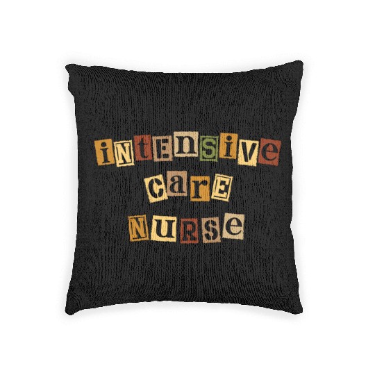 Registered Nurse RN Medical Hospital Healthcare Woven Pillows