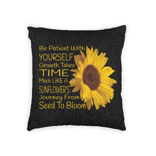 Sunflower Woven Pillows