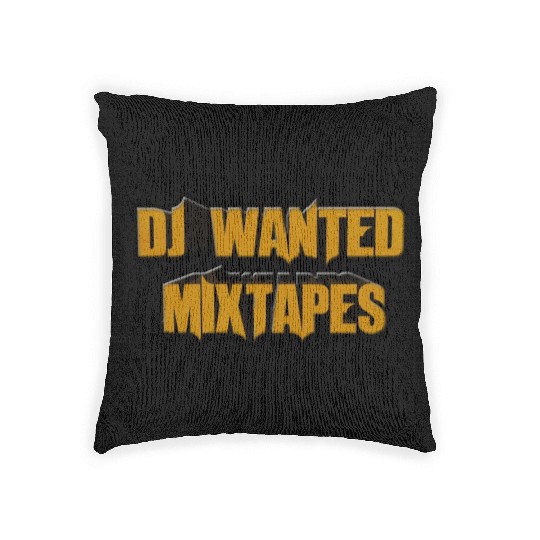 Popular Youtube Mixtape Dj Logo Woven Pillows