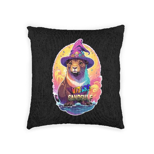 Wizard GandGulf Sea Lion Woven Pillows