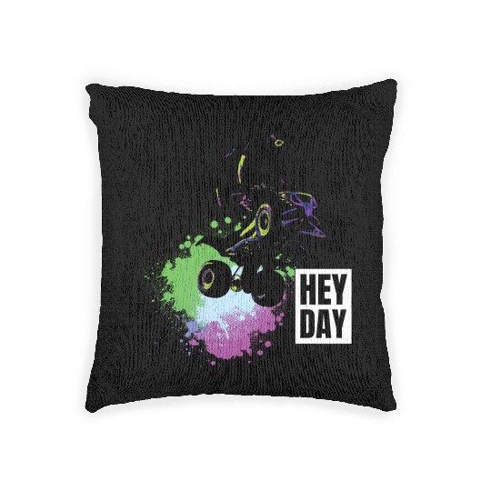 ATV/Quad " Airborne" style logo. By "Hey Day" Woven Pillows