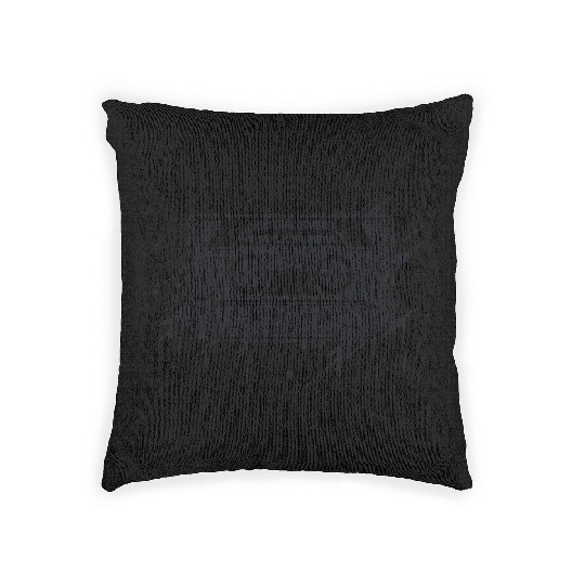 A vintage-inspired illustration of cassette tape Woven Pillows