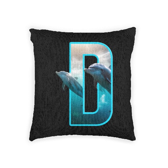 dolphin Woven Pillows
