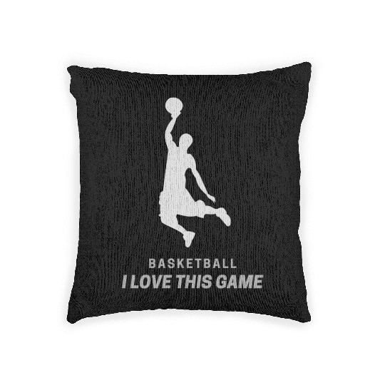 Basketball Lover Woven Pillows
