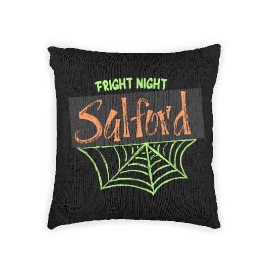 Salford - Fright Night  D83C DF19 D83D DC7B Woven Pillows