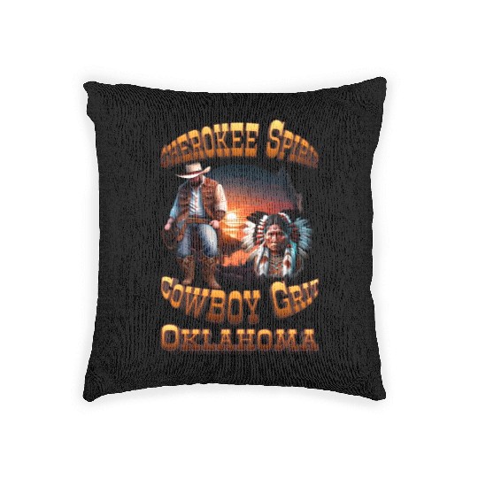 Cherokee Spirit, Cowboy Grit: Oklahoma Woven Pillows