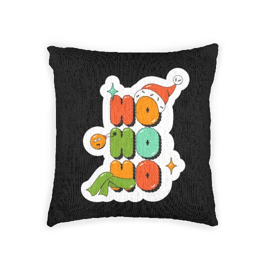 Have a holly jolly christmas Woven Pillows