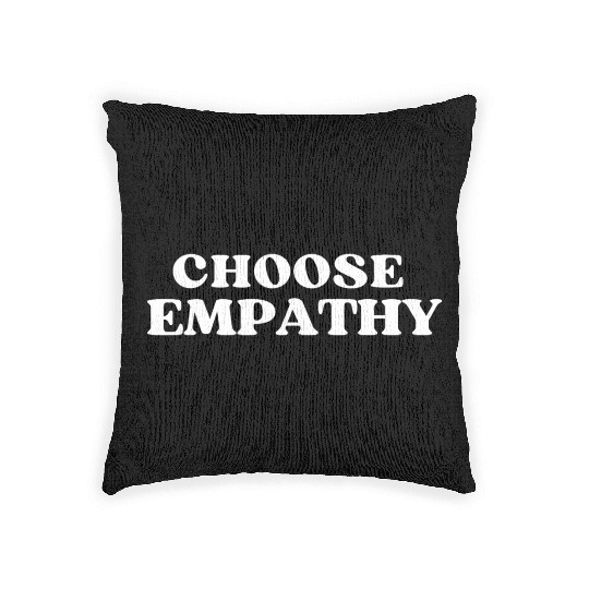Choose Empathy Woven Pillows