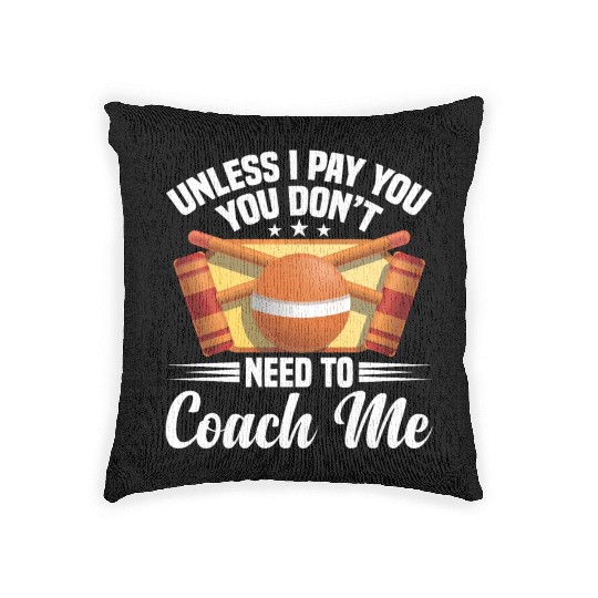 Croquet Mallet Croquet Club Croquet Player Croquet Woven Pillows