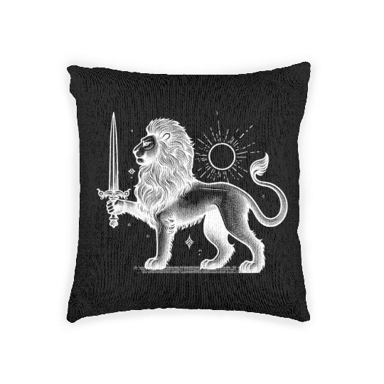 Shir o Khorshid - Persian (iran) design Woven Pillows