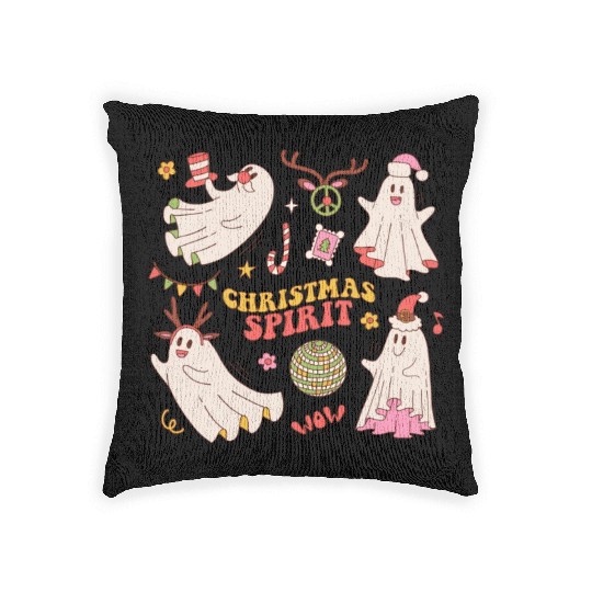 CHRISTMAS SPIRIT Woven Pillows