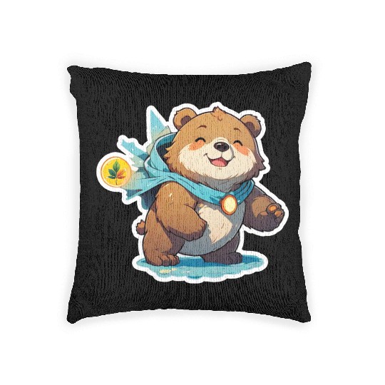 Bear Cubs: Cute Overload! Woven Pillows