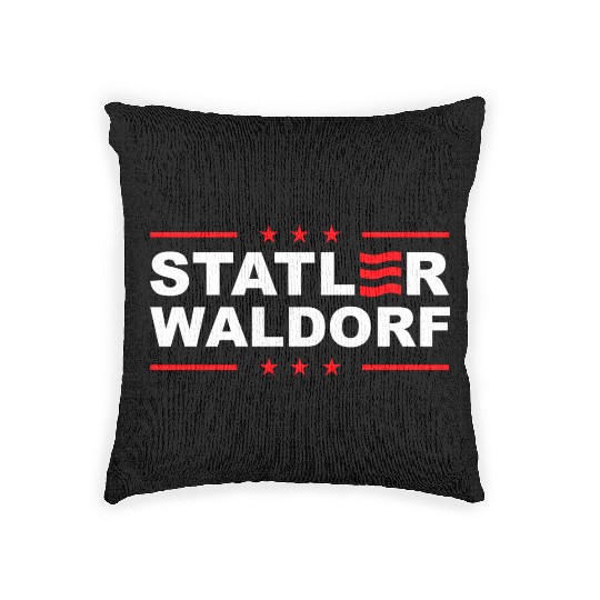 Statler and Waldorf Woven Pillows