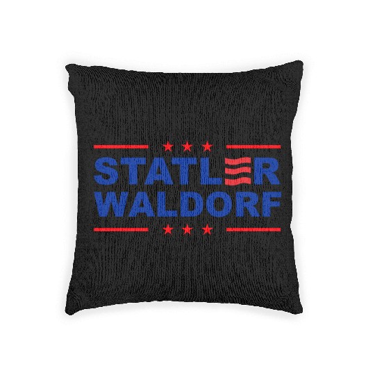 Statler and Waldorf Woven Pillows