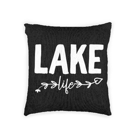 Lake Life Woven Pillows