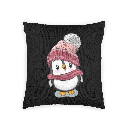 penguins Woven Pillows