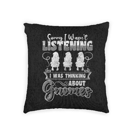 Dwarf Fantasy Fairy Tales Woven Pillows