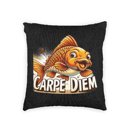 Carpe Diem Woven Pillows