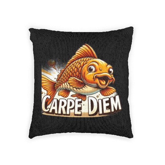 Carpe Diem Woven Pillows