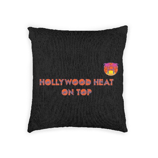 Hollywood Heat On Top Woven Pillows