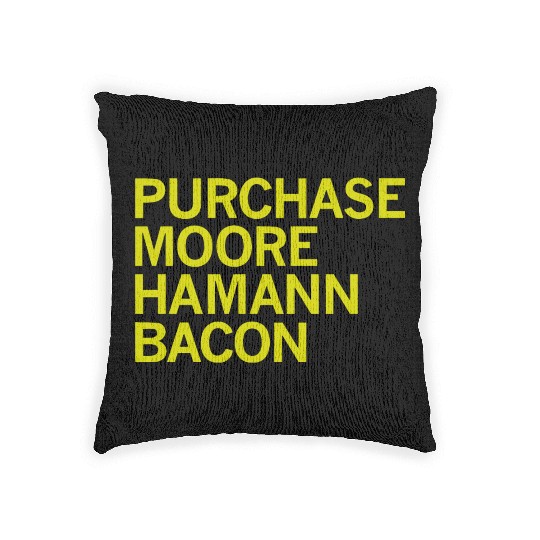 Purchase Moore Hamann Bacon Woven Pillows lowa Players