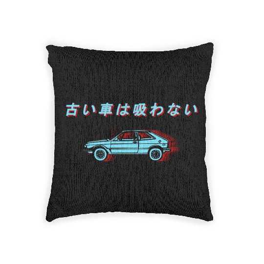 Japanese Car Woven Pillows