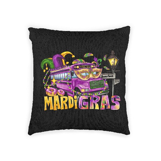 Mardi Gras Woven Pillows