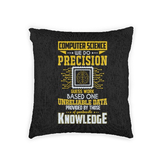 Computer Science we do 2 Woven Pillows