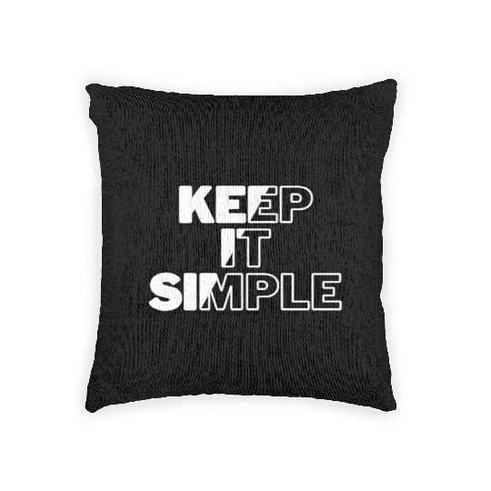 keep it simple Woven Pillows
