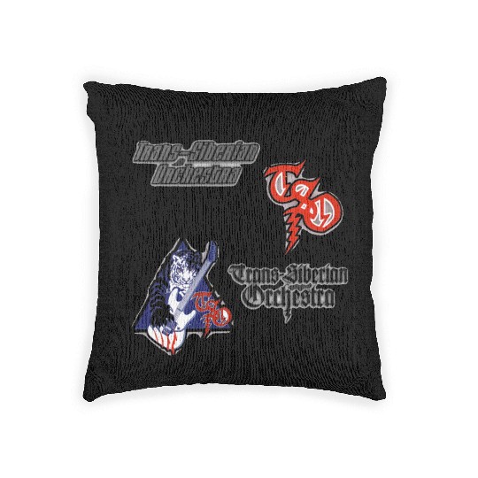 Trans Siberian Orchestra Woven Pillows