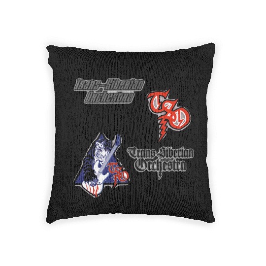 Trans Siberian Orchestra Woven Pillows