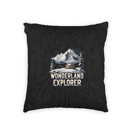 Winter Wonderland Explorer Woven Pillows