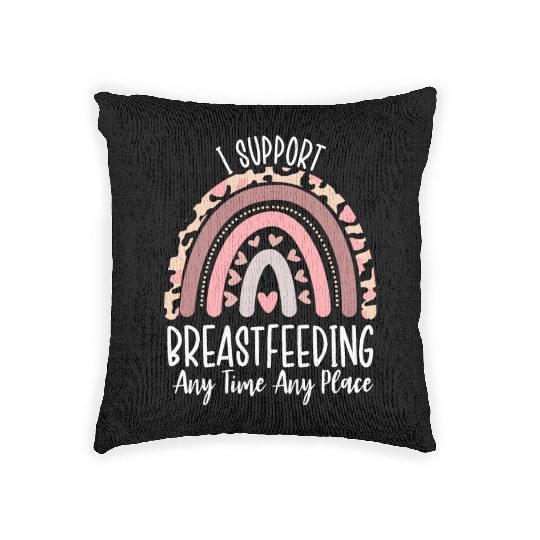Funny Breastfeeding Lactation Specialist Pumping Woven Pillows