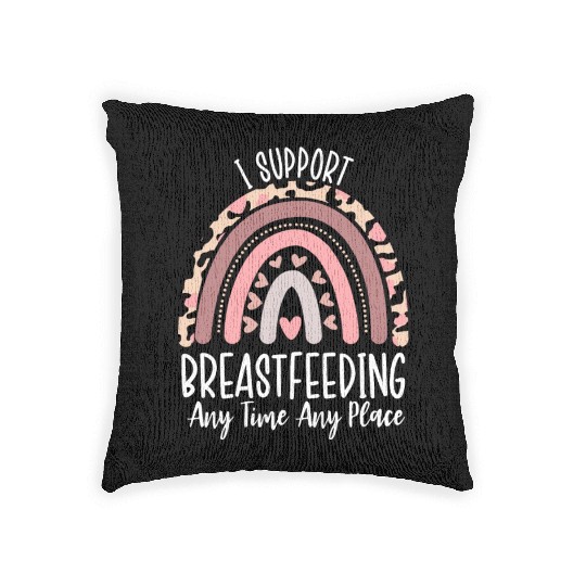 Funny Breastfeeding Lactation Specialist Pumping Woven Pillows