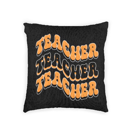 Teacher Best Teacher Ever Teacher Back To School Woven Pillows