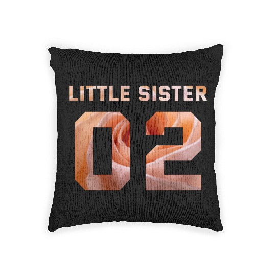 LITTLE SISTER 02 Woven Pillows