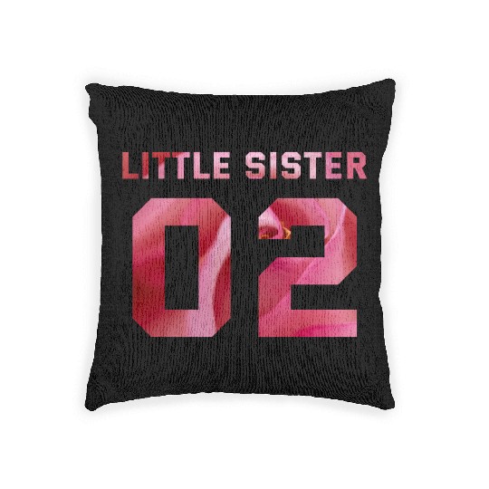 LITTLE SISTER 02 Woven Pillows