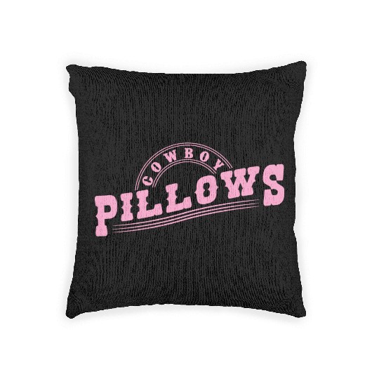 Cowboy Pillows Southern Girl Texas Lady Funny Woven Pillows