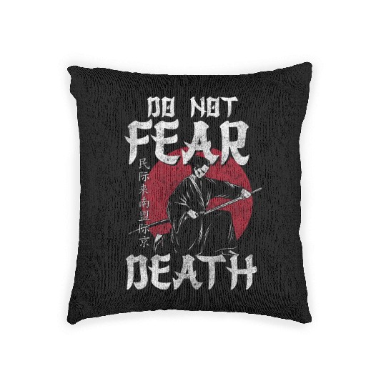 Japan Asian Katana Woven Pillows