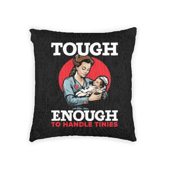 Registered Nurse Medical Medicine Neonatal Nurse Woven Pillows