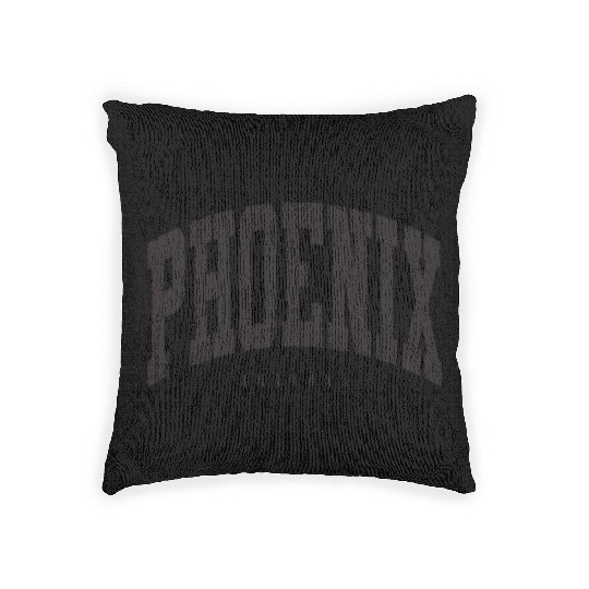 PHOENIX BLACK Woven Pillows