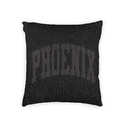 PHOENIX BLACK Woven Pillows