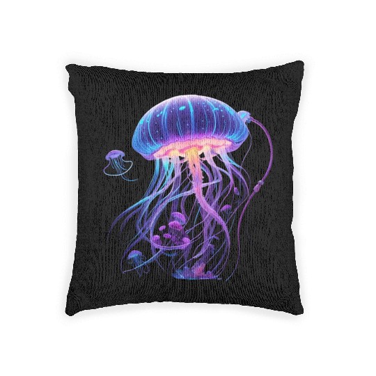 Jellyfish Jewels Woven Pillows