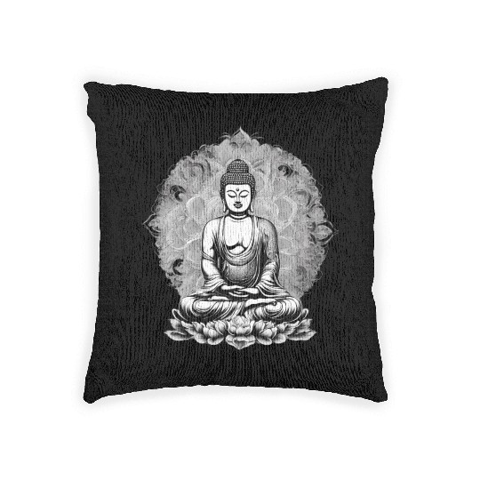 Nirvana Buddhism Woven Pillows
