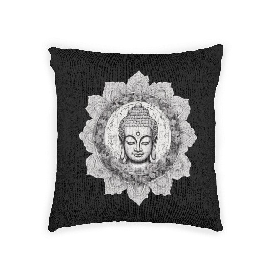 Zen Buddhism Woven Pillows