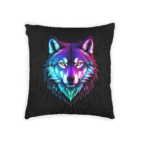 Alpha Wolf Woven Pillows